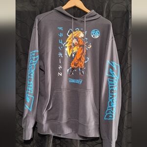 Dragon Ball Z Gray Hoodie
